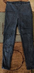 High waist skinny jeans